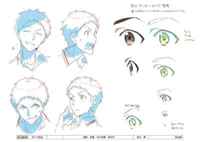動漫新手必收藏！超適合臨摹的動畫角色設(shè)定稿，速來圍觀